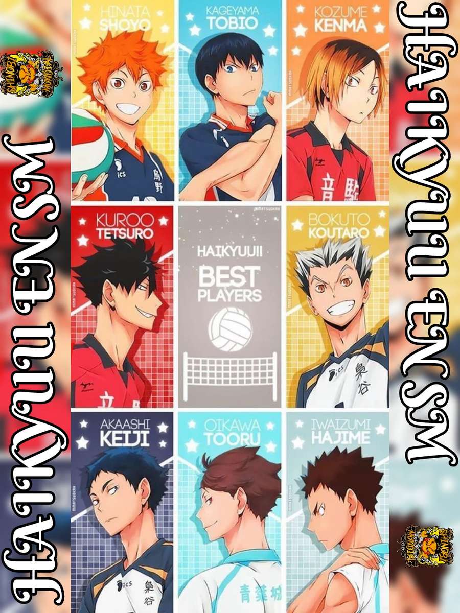 Haikyuu in sm Online-Puzzle
