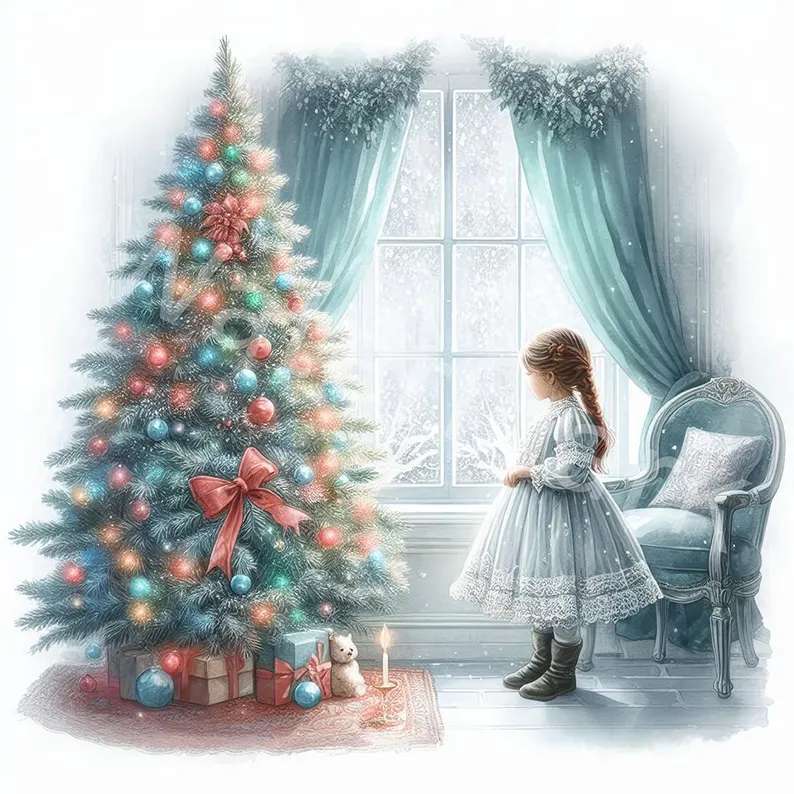 OLD VICTORIAN CHRISTMAS - online puzzle