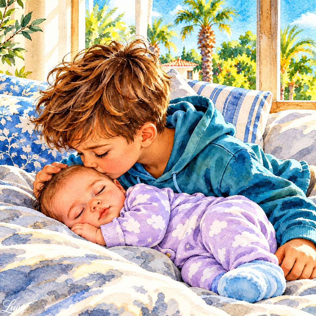 Pyzele Tender siblings - online puzzle